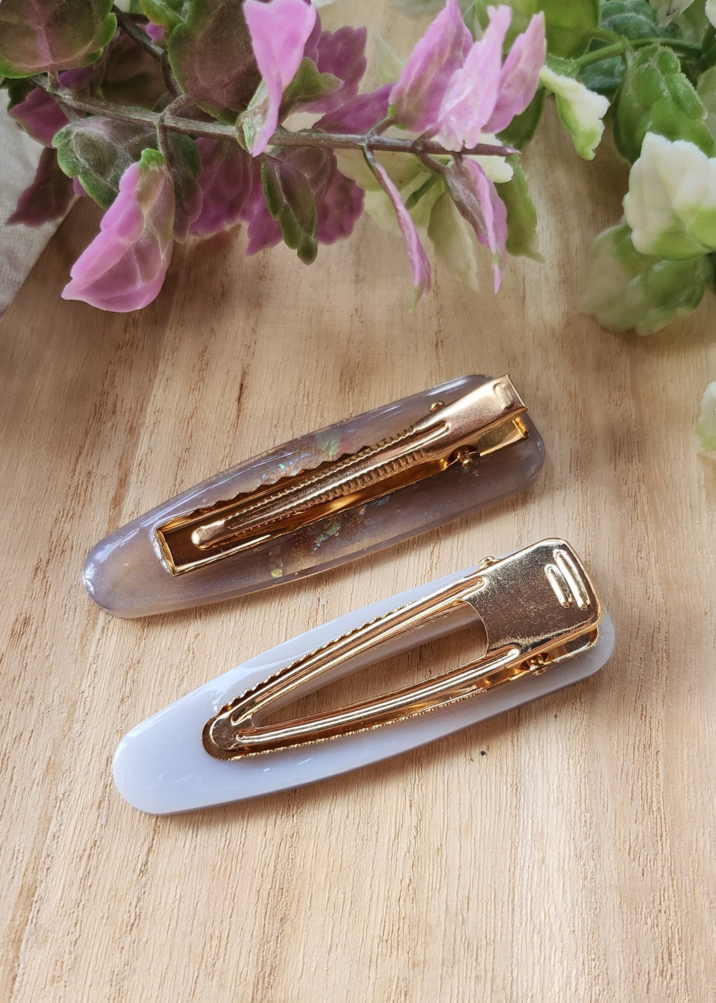 Set 2 Hair clip lilla