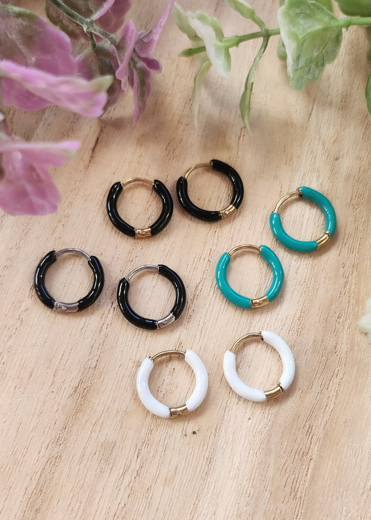 Orecchini Color Hoop