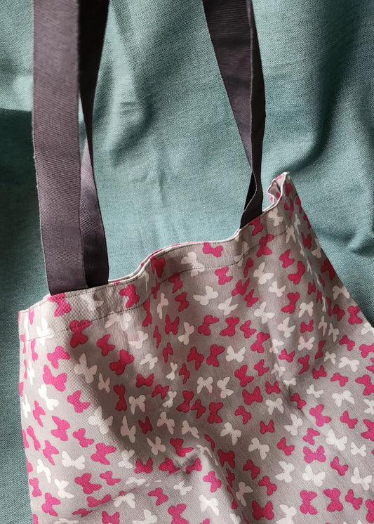 Tote bag farfalle/fiocchetti
