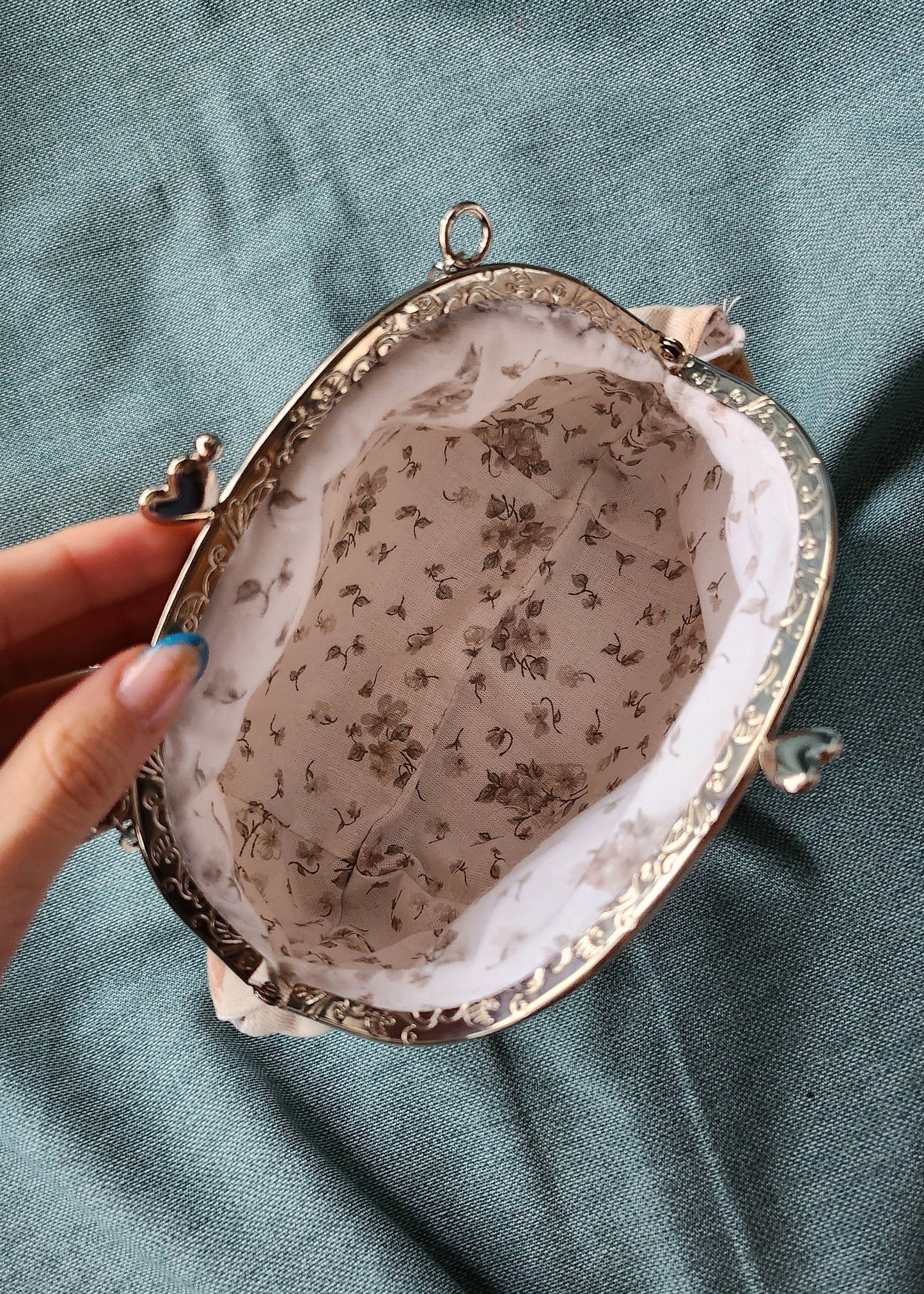 Borsa in Cotone Cucita a Mano