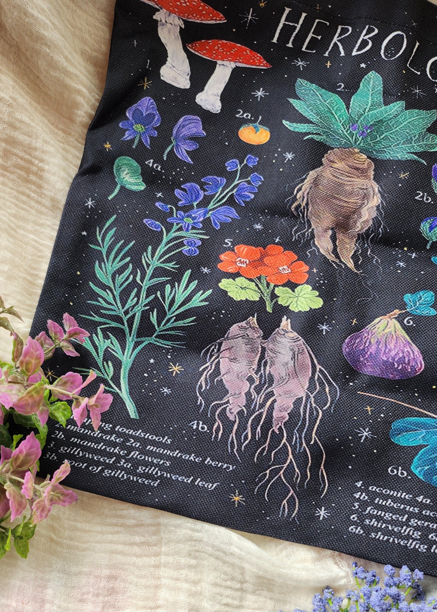 Tote bag Herbology