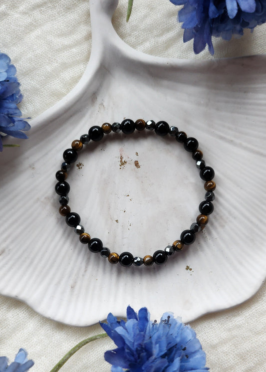 Bracciale a molla triplice protezione