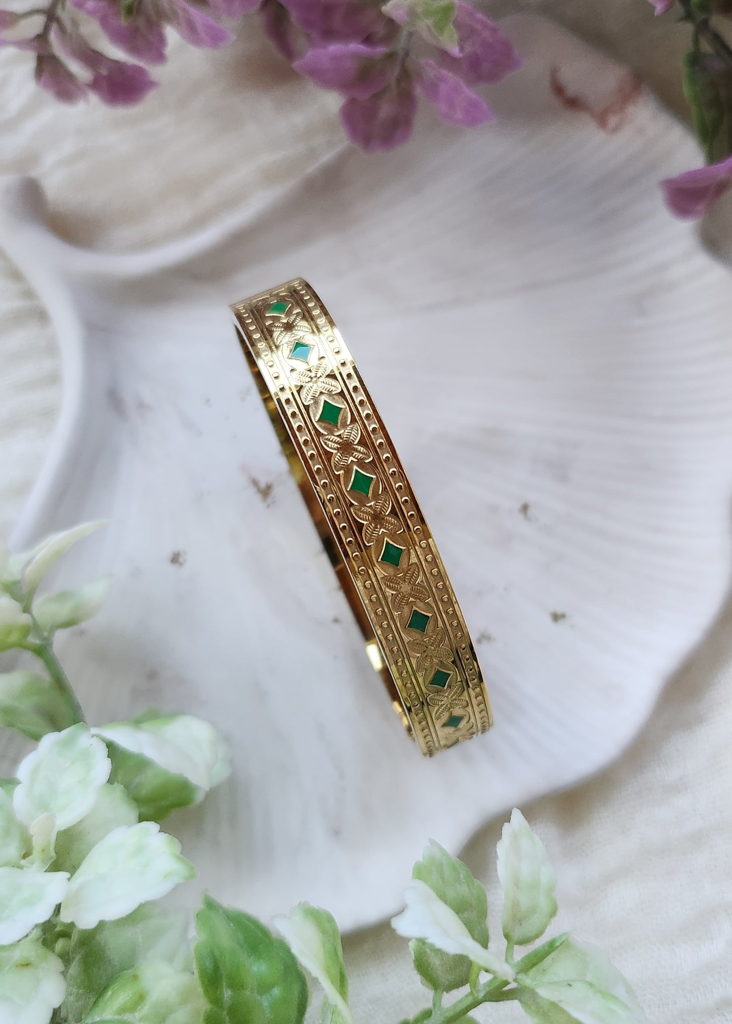 Bracciale manetta leaf