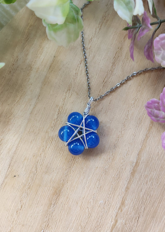 Collana Pentacolo Agata