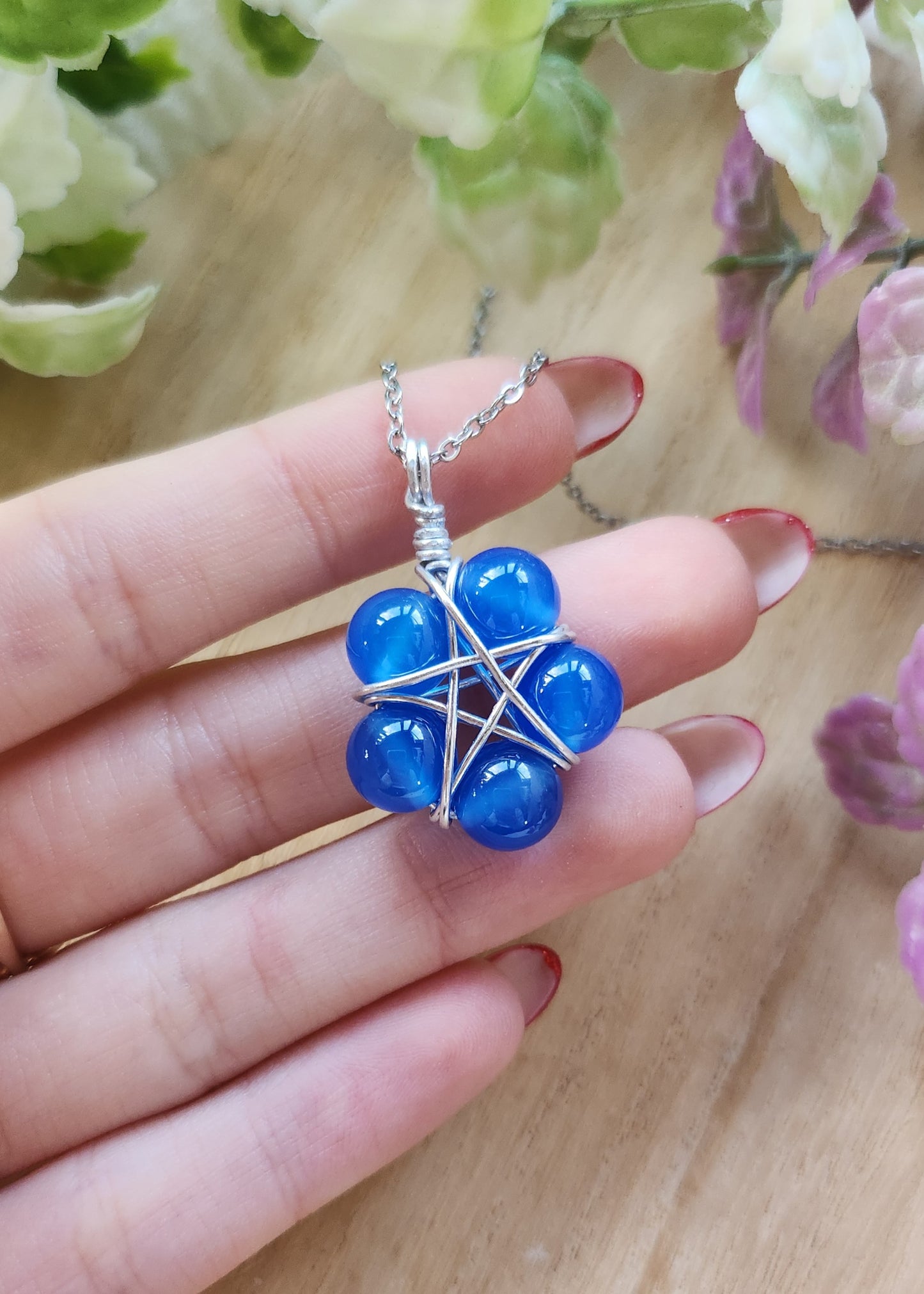 Collana Pentacolo Agata