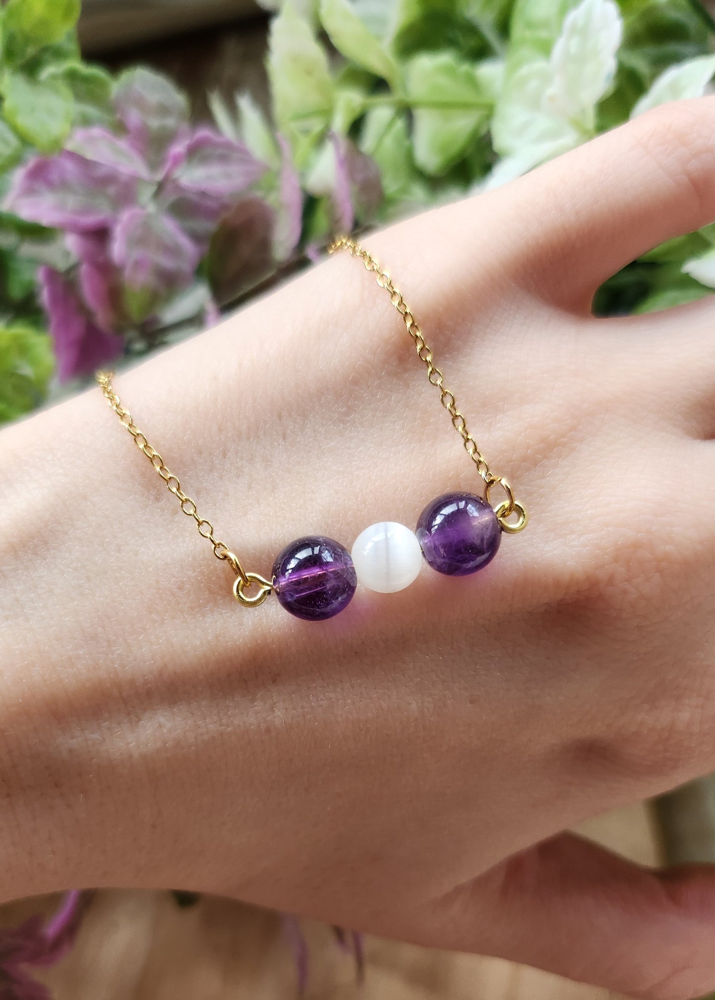 Collana Planetario Ametista