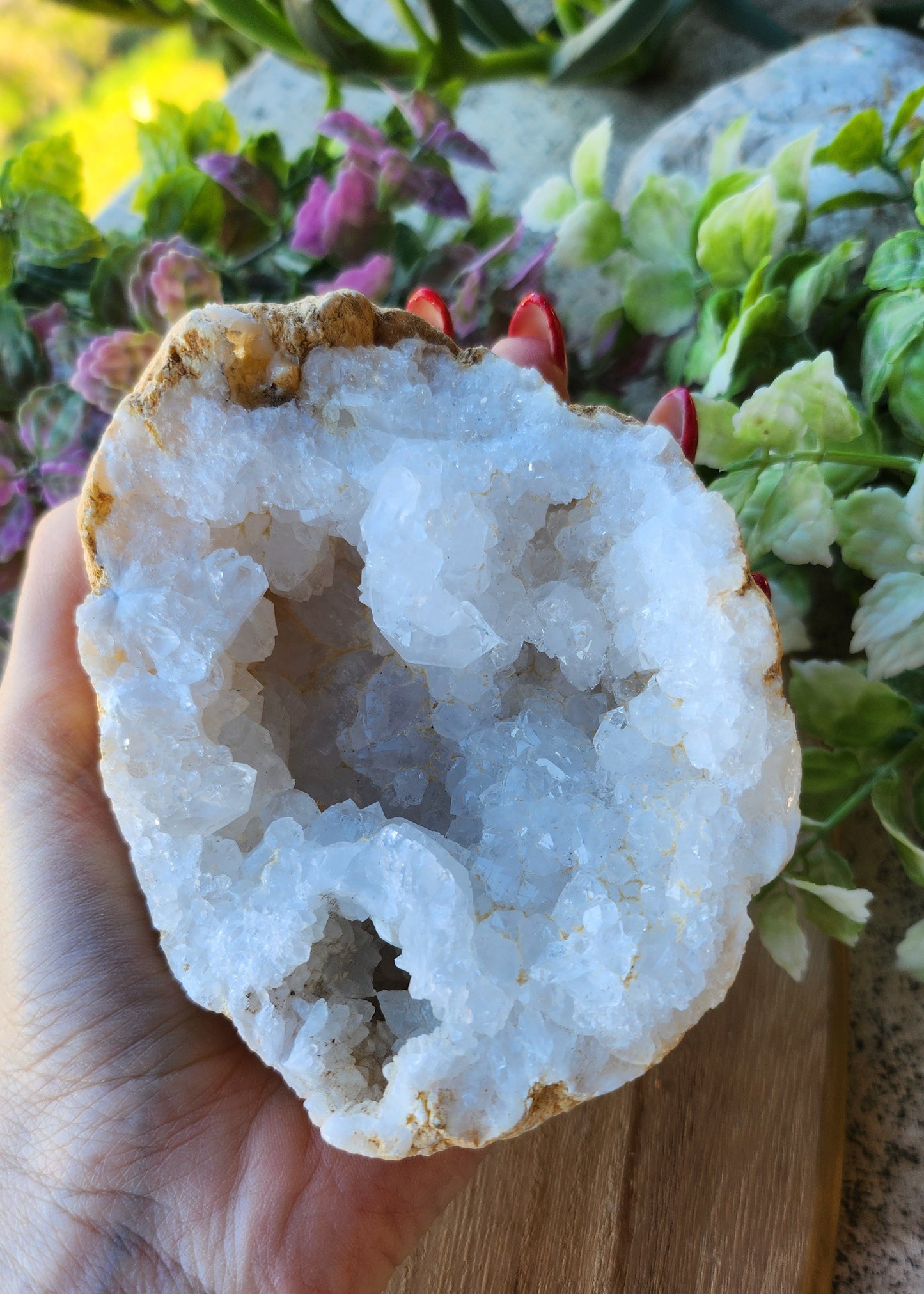 Geode di quarzo