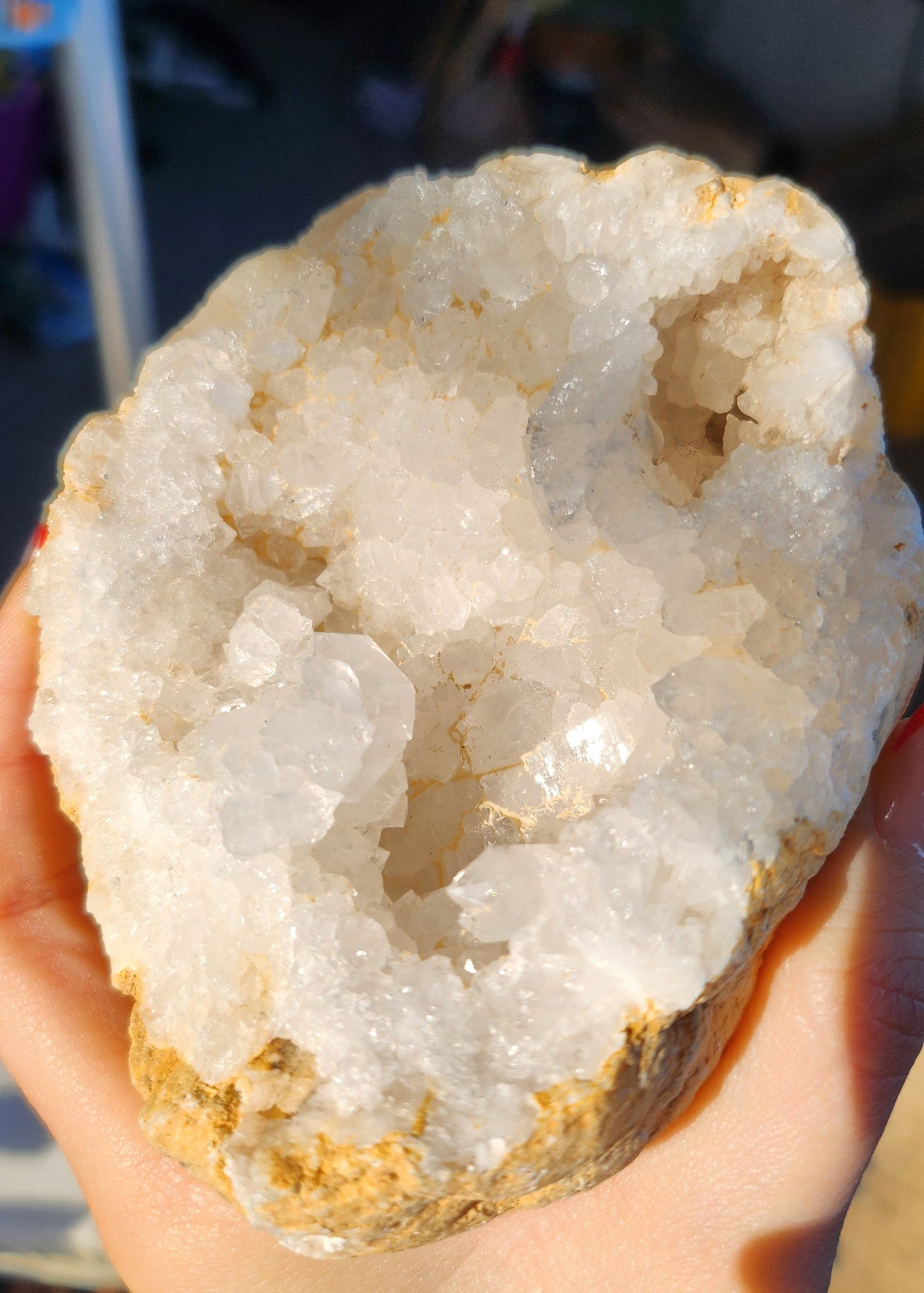 Geode di quarzo