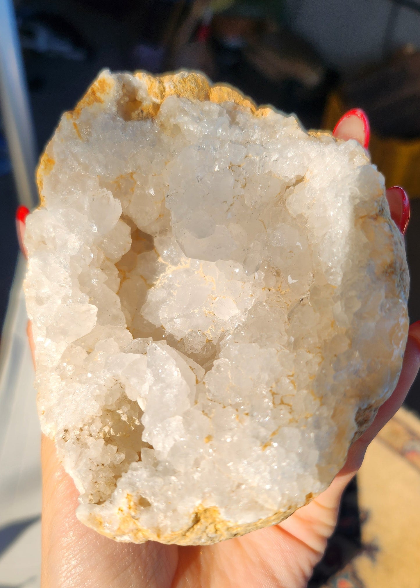 Geode di quarzo