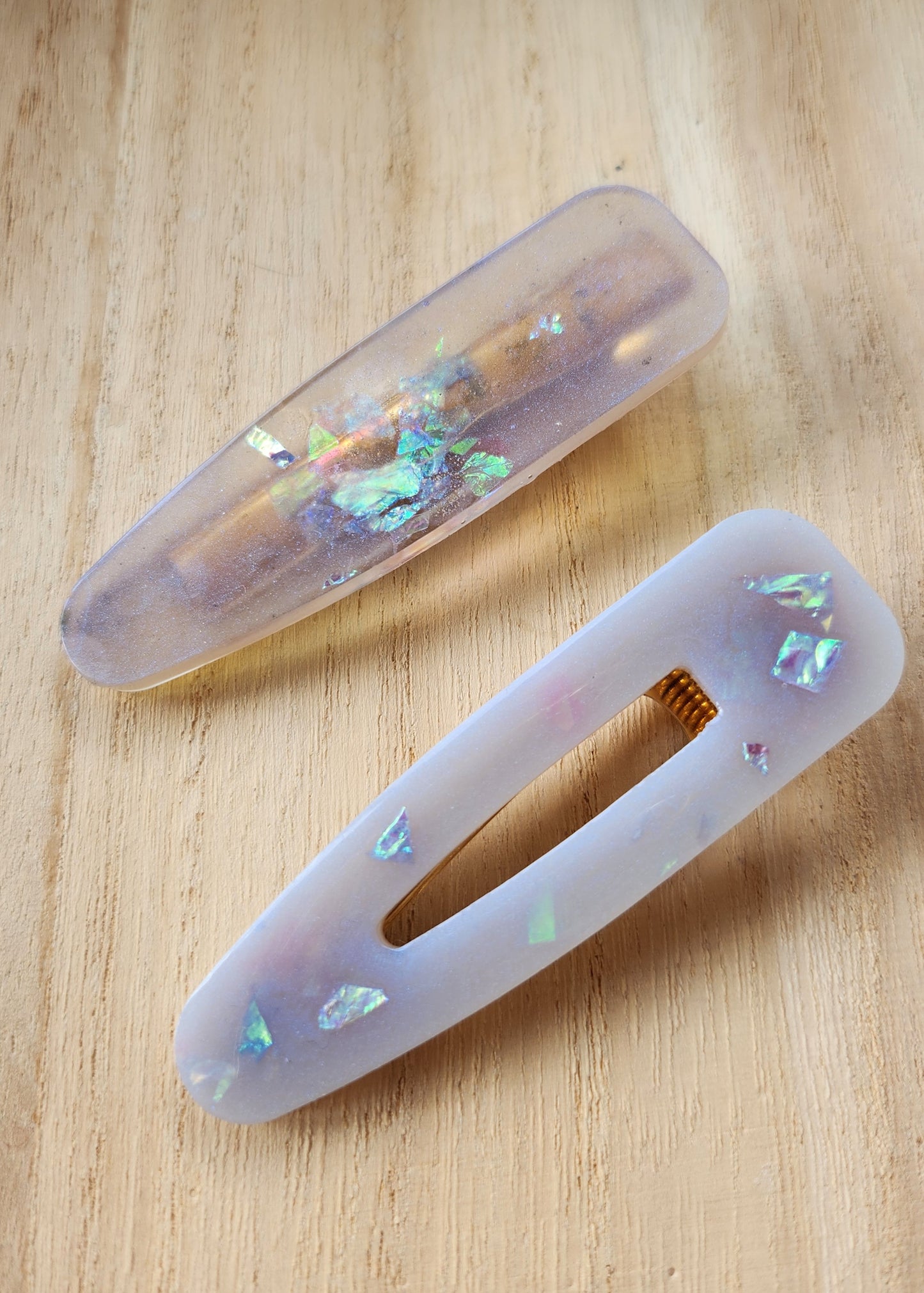 Set 2 Hair clip lilla