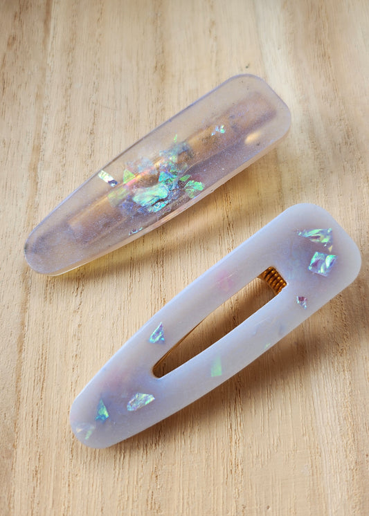 Set 2 Hair clip lilla