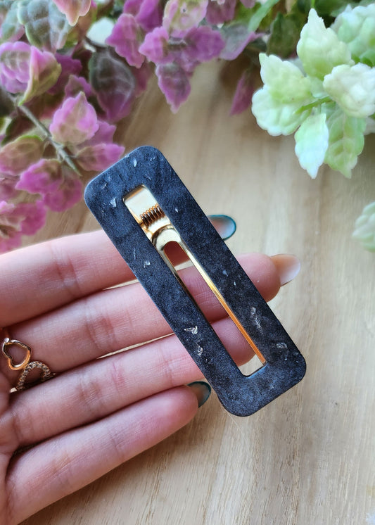 Hair clip antracite