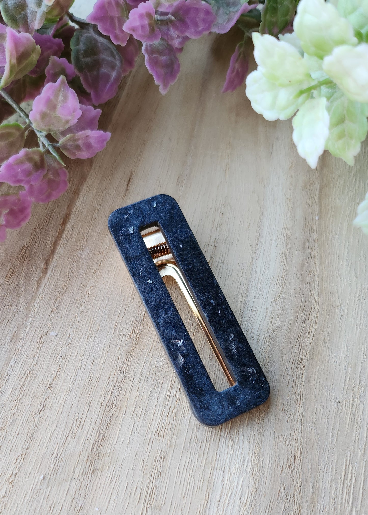 Hair clip antracite