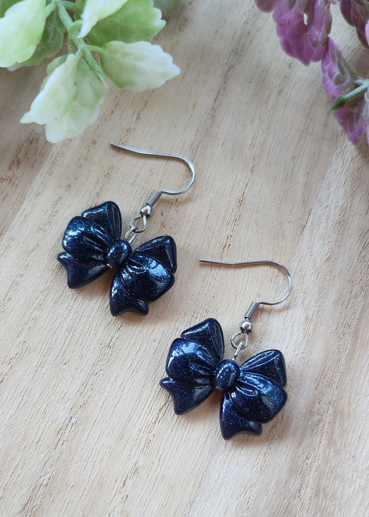 Orecchini Fiocco in resina