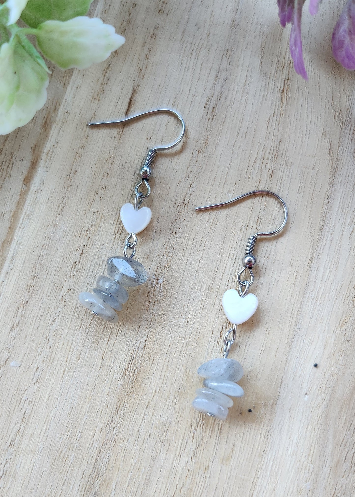 Orecchini pendenti Labradorite