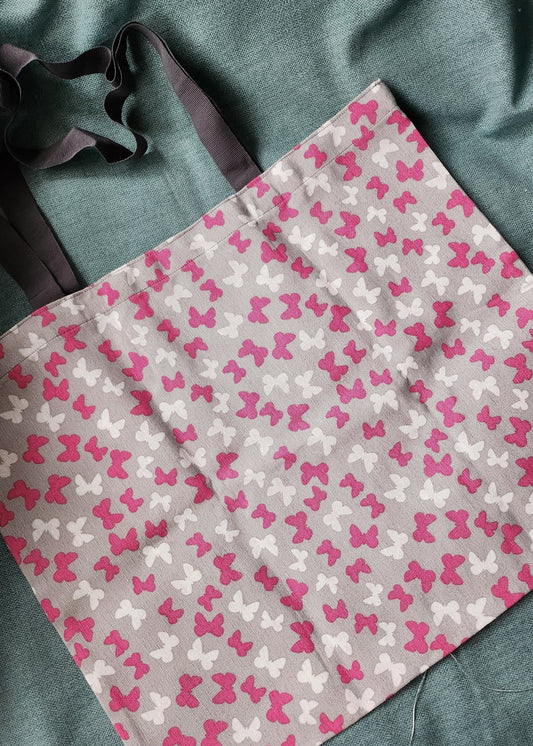 Tote bag farfalle/fiocchetti