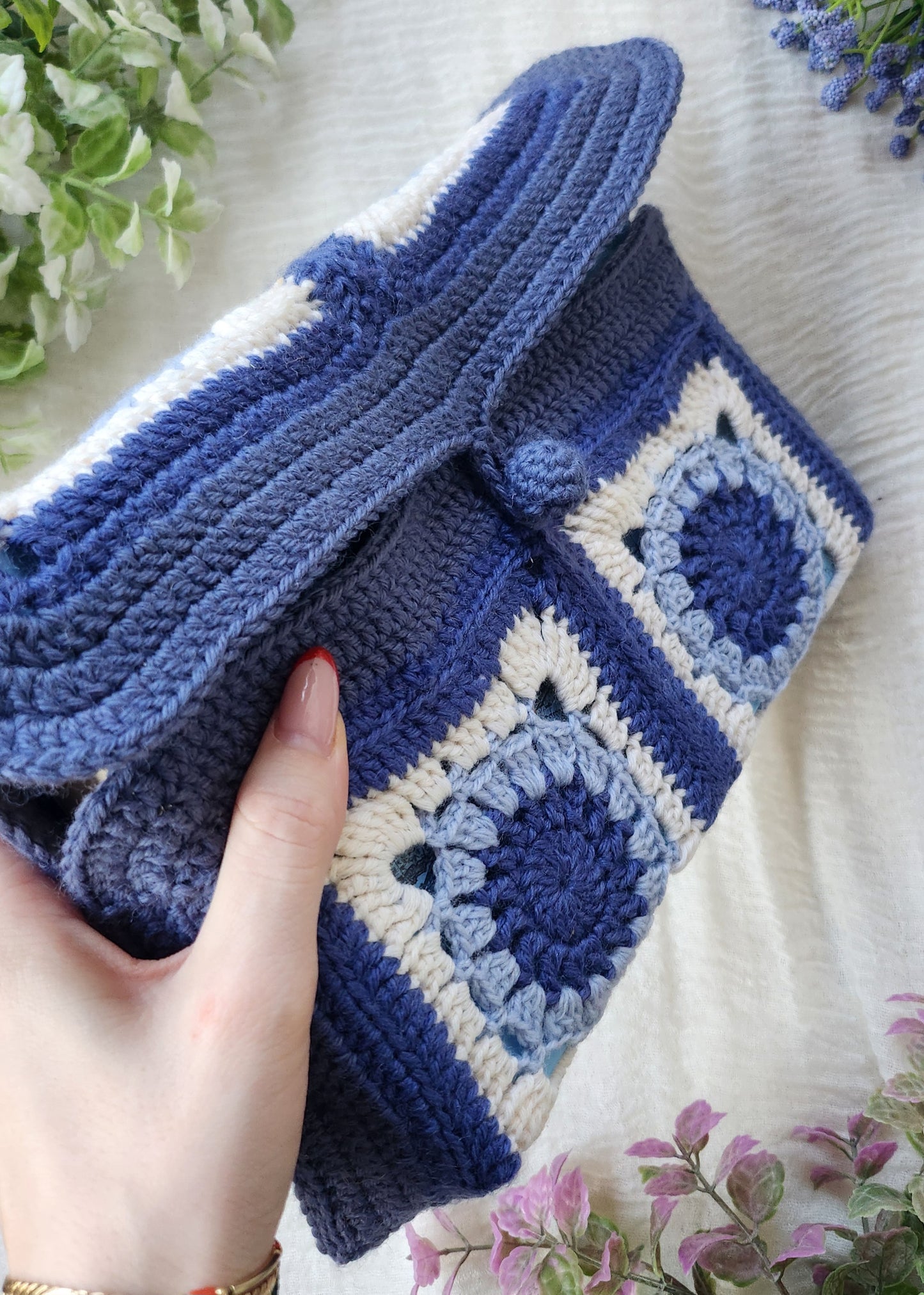 Custodia per libri Granny Square