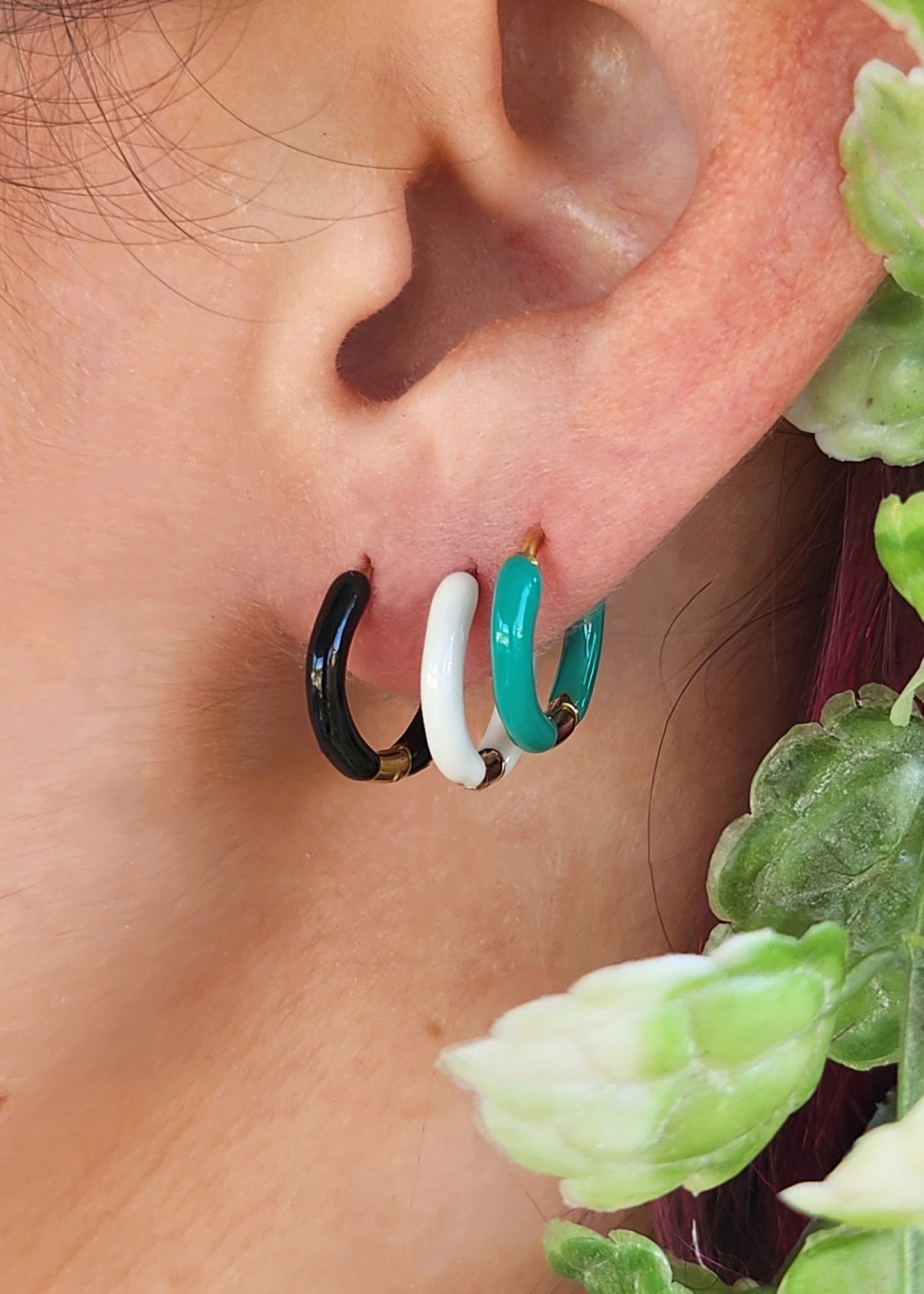 Orecchini Color Hoop